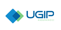 UGIP Assurances : Spécialiste en solutions d'assurance Logo UGIP Assurances composé de trois losanges imbriqués bleu et vert à gauche du nom de la marque.